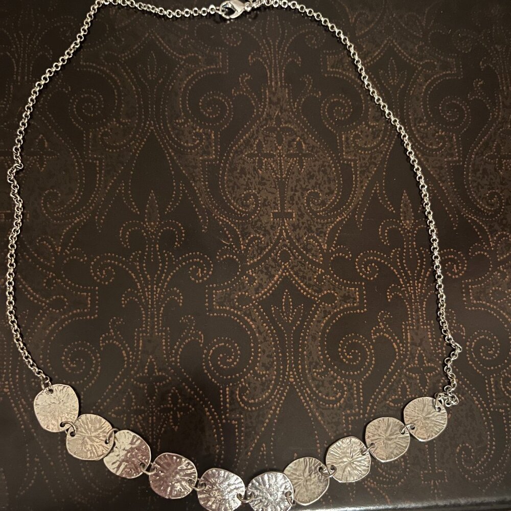 Silver Necklace from Banana Republic